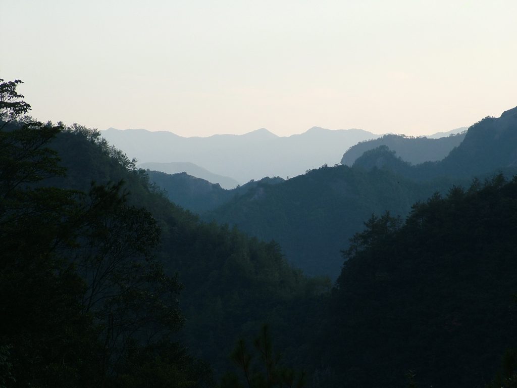 Китайские горы, Йенданьшань, Наньси, наньсицзян