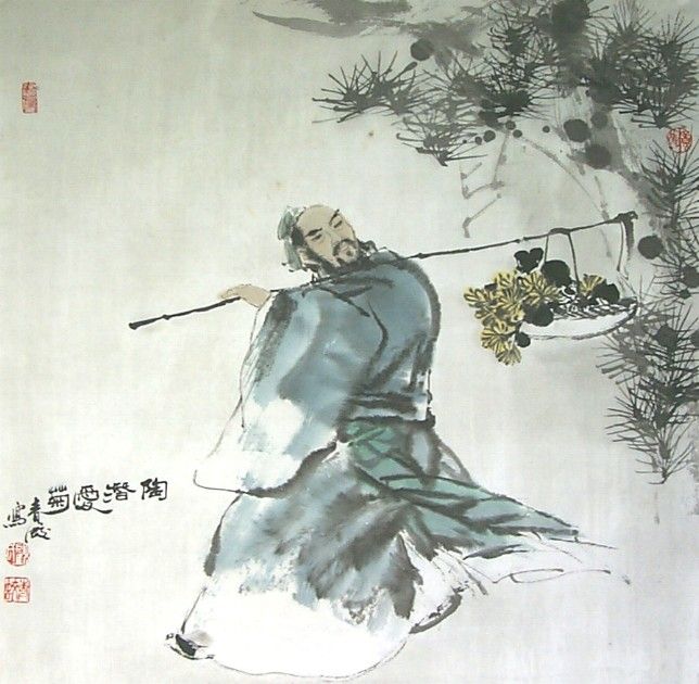 Китайский поэт Тао Цянь (Тао Юаньмин)
